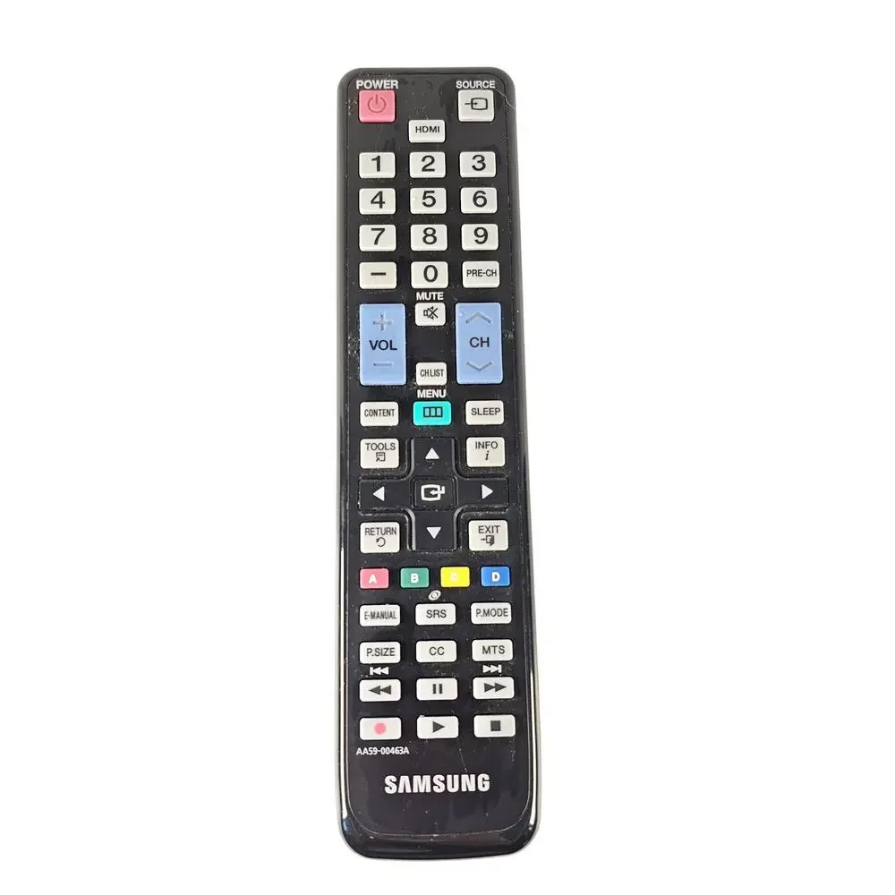 Samsung TV Remote Control AA59-00463A Original Genuine OEM Works Tested Black